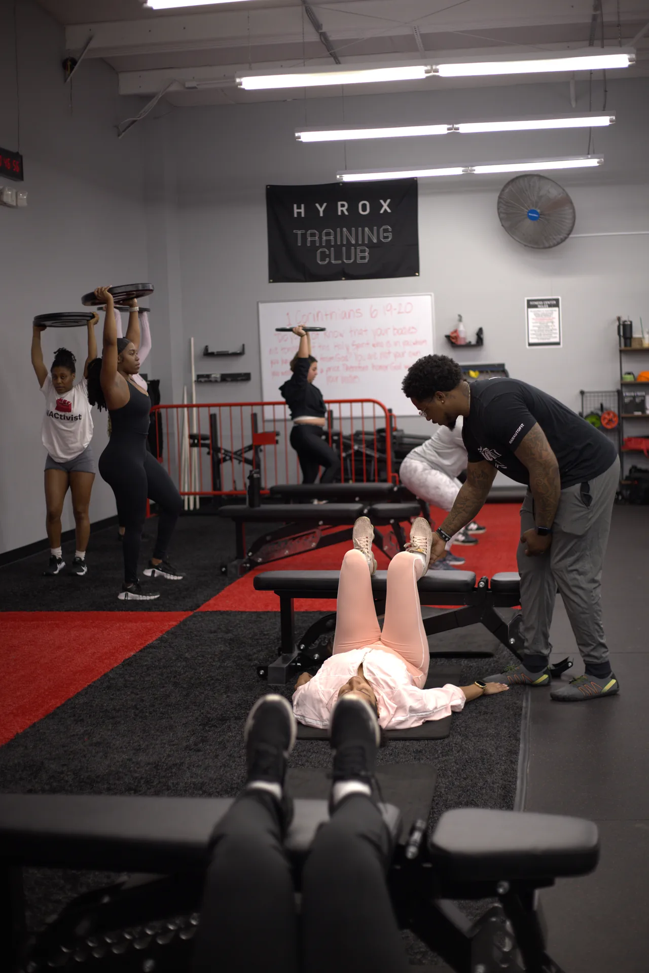Functional group training at Automatic Fitness